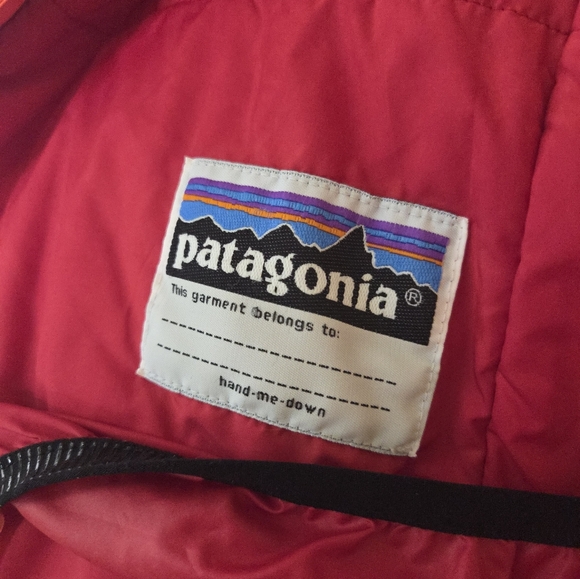 Patagonia H2NO Girls Hooded Coral Winter Snow Parka Jacket Size XS 5-6 - Picture 7 of 16